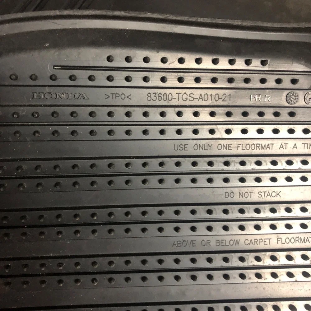 OEM Honda Passport Trailsport All Season Rubber Floor Mats 2022-2024 FREE SHIP